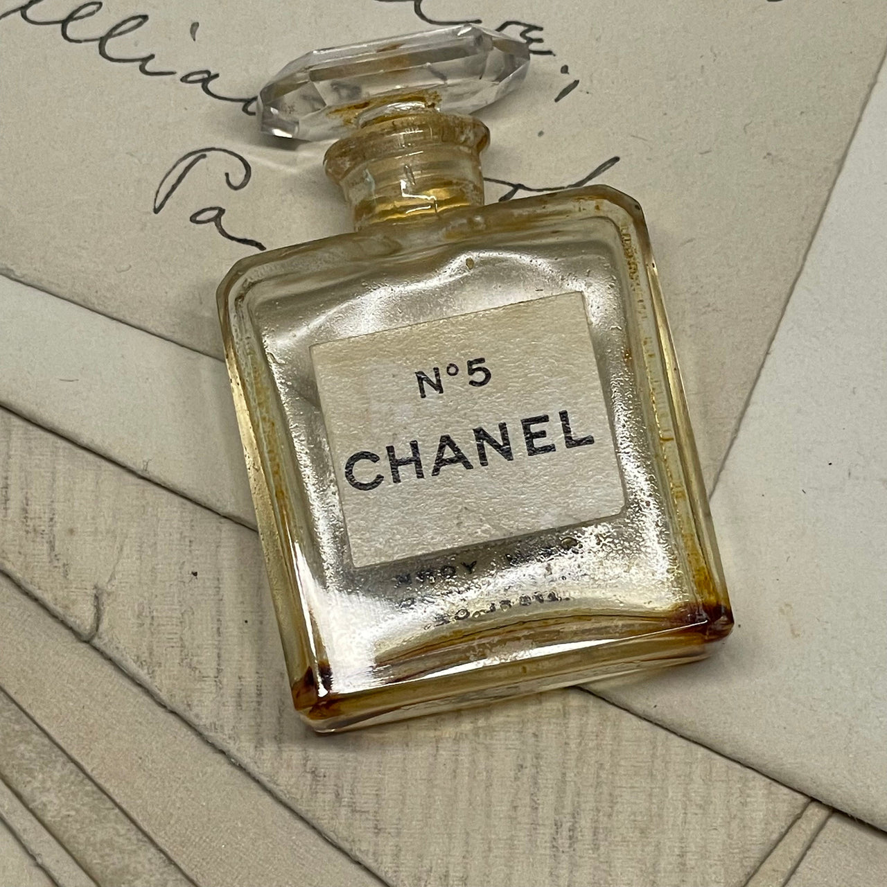 Vintage Chanel No 5 Perfume Bottle