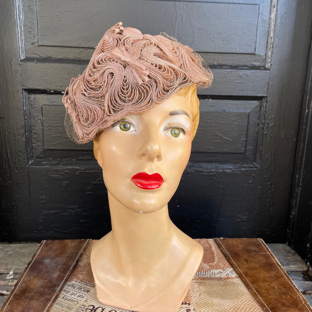 1960’s Blush Lampshade Hat Hat Bloomers and Frocks 