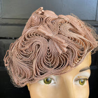 Thumbnail for 1960’s Blush Lampshade Hat Hat Bloomers and Frocks 