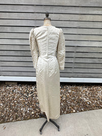 Thumbnail for 1960’s Ivory Long Sleeve Gown Bloomers and Frocks 