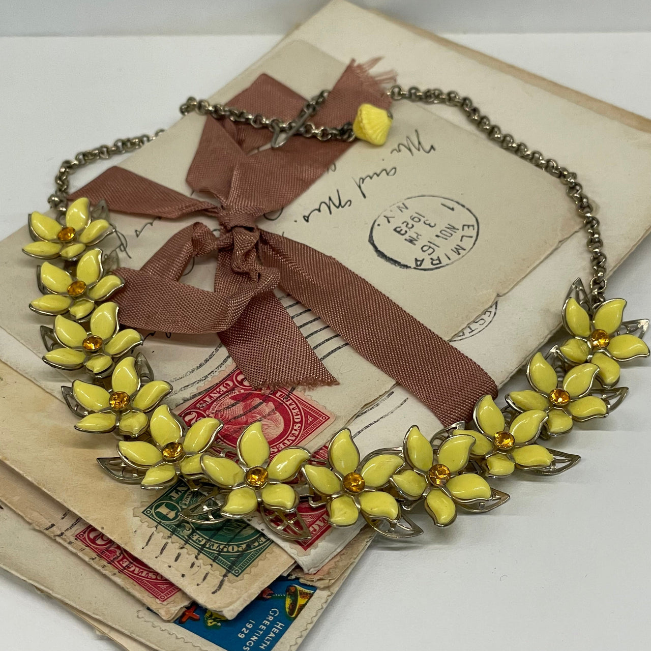 1960’s Yellow Flower Necklace Bloomers and Frocks 