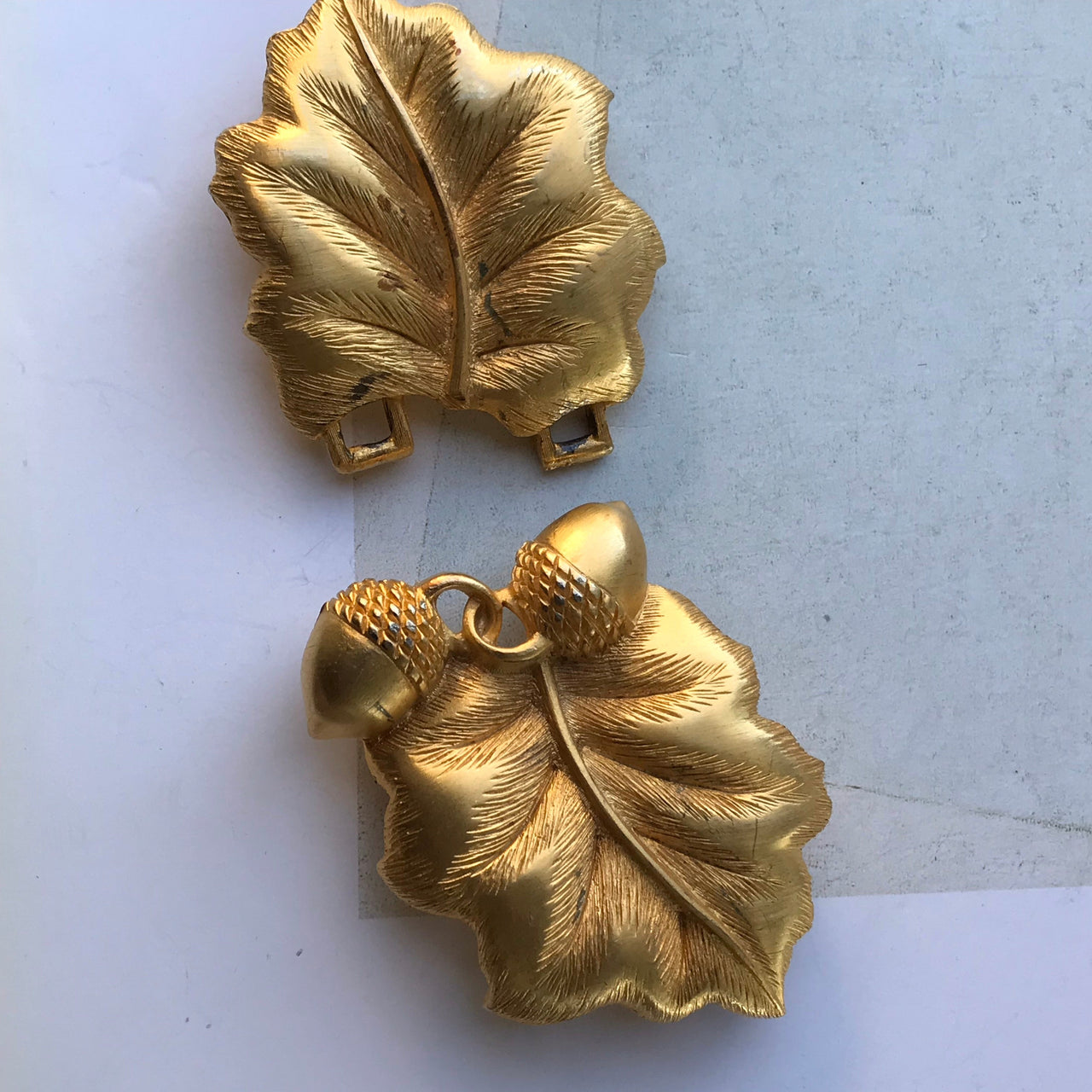 Acorns and Oak Leaves Belt Buckle Accessory Bloomers and Frocks 
