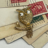 Thumbnail for Avon Google Eye Owl Brooch Bloomers and Frocks 