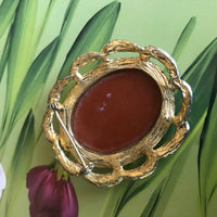 Thumbnail for Gold Cameo Brooch Jewelry Bloomers and Frocks 