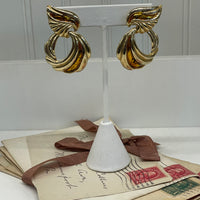 Thumbnail for Gold Door Knocker Earrings Bloomers and Frocks 