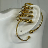 Thumbnail for Gold Rhinestone ear Cuff Bloomers and Frocks 