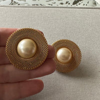 Thumbnail for Mesh Pearl Earrings Bloomers and Frocks 