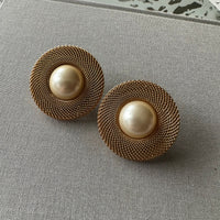 Thumbnail for Mesh Pearl Earrings Bloomers and Frocks 