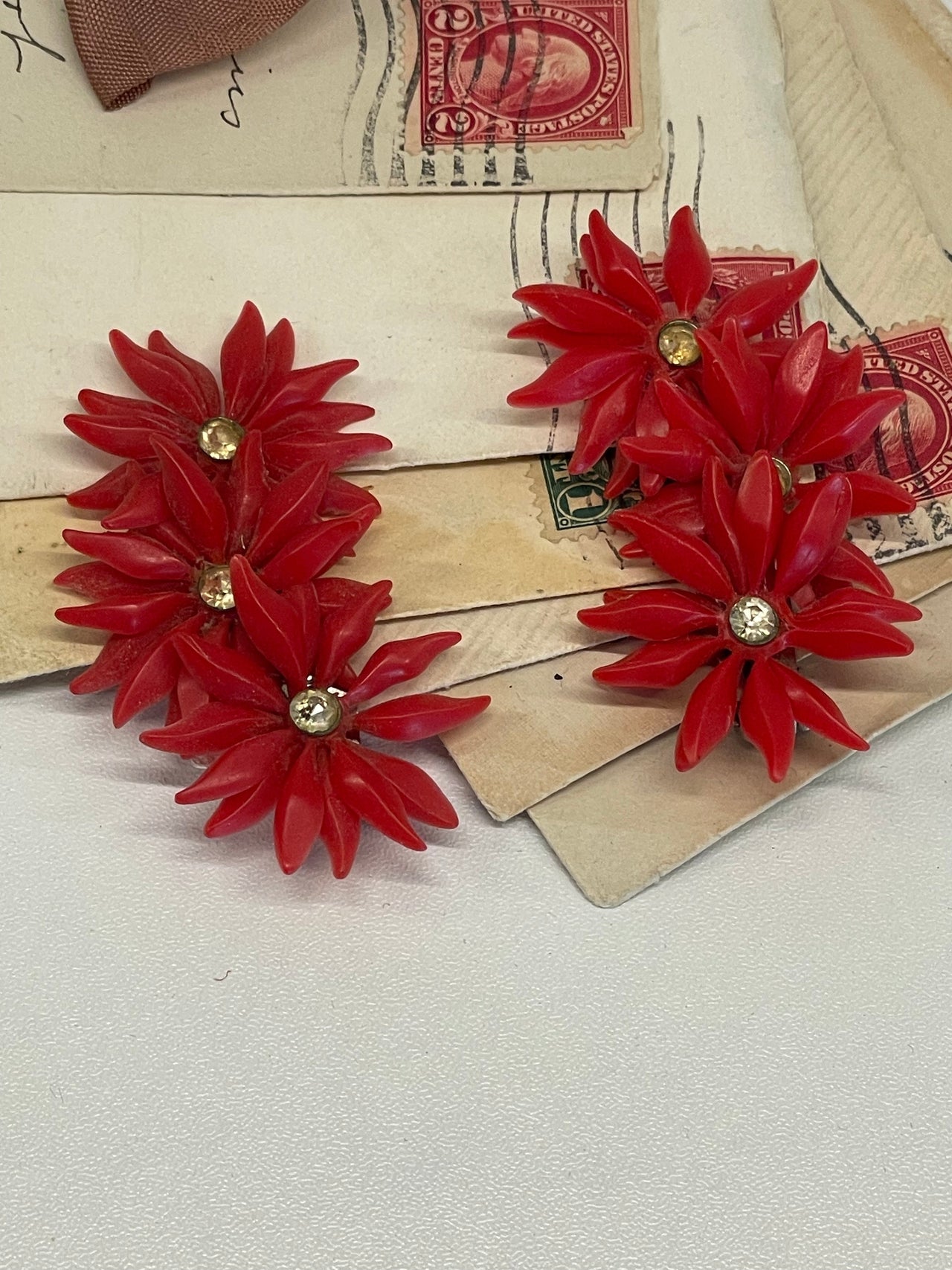 Plastic Coral Clips Bloomers and Frocks 