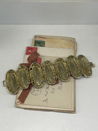 Thumbnail for Purple Stone Gold Bookchain Bracelet Bloomers and Frocks 