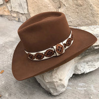 Thumbnail for Resistol Brown Cowboy Hat Hats Bloomers and Frocks 