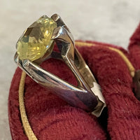 Thumbnail for Sterling Silver and Lemon Quartz Ring Bloomers and Frocks 