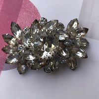 Thumbnail for Vintage Clear Rhinestone Burst Statement Brooch Jewelry Bloomers and Frocks 