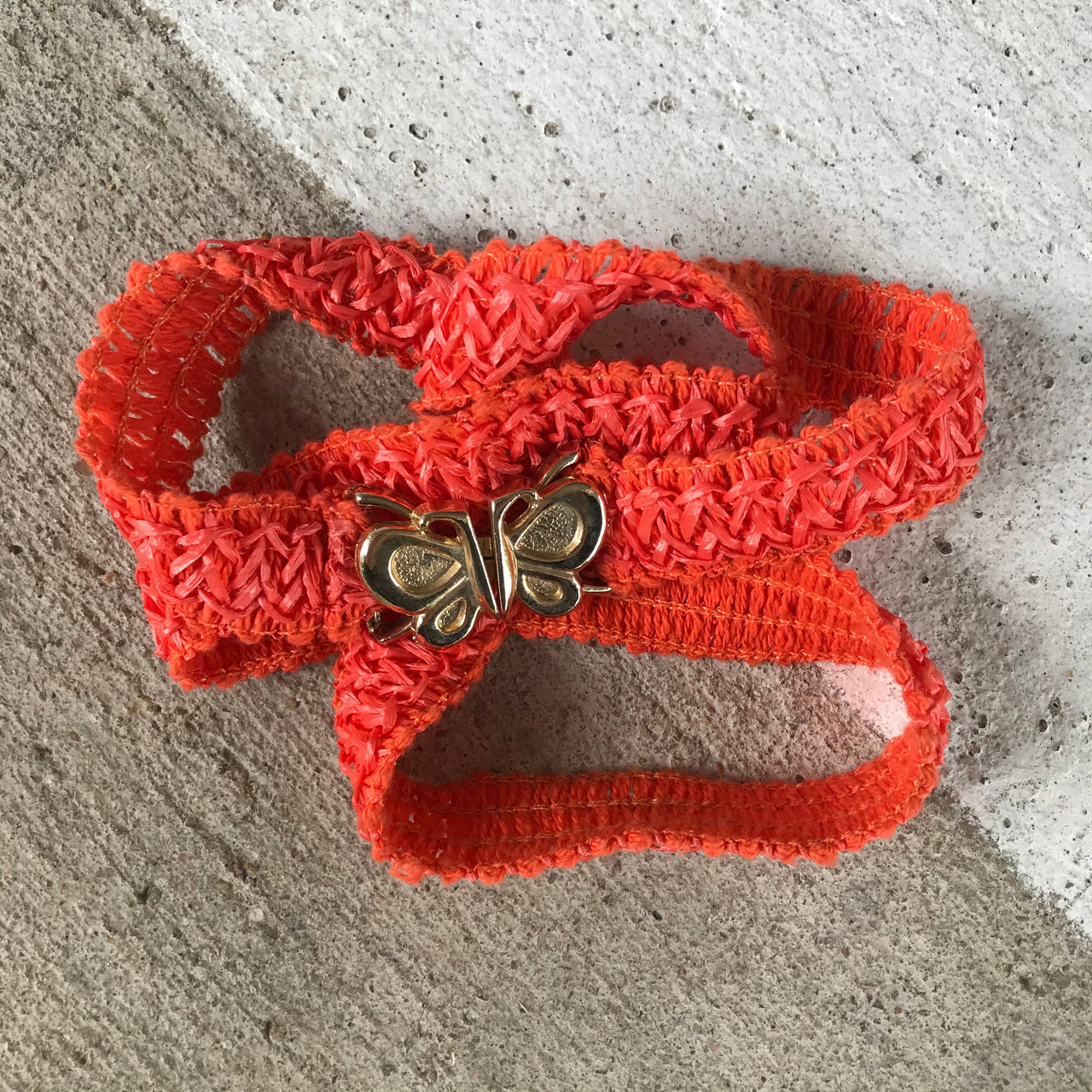 Volup Orange Butterfly Belt Accessory Bloomers and Frocks 