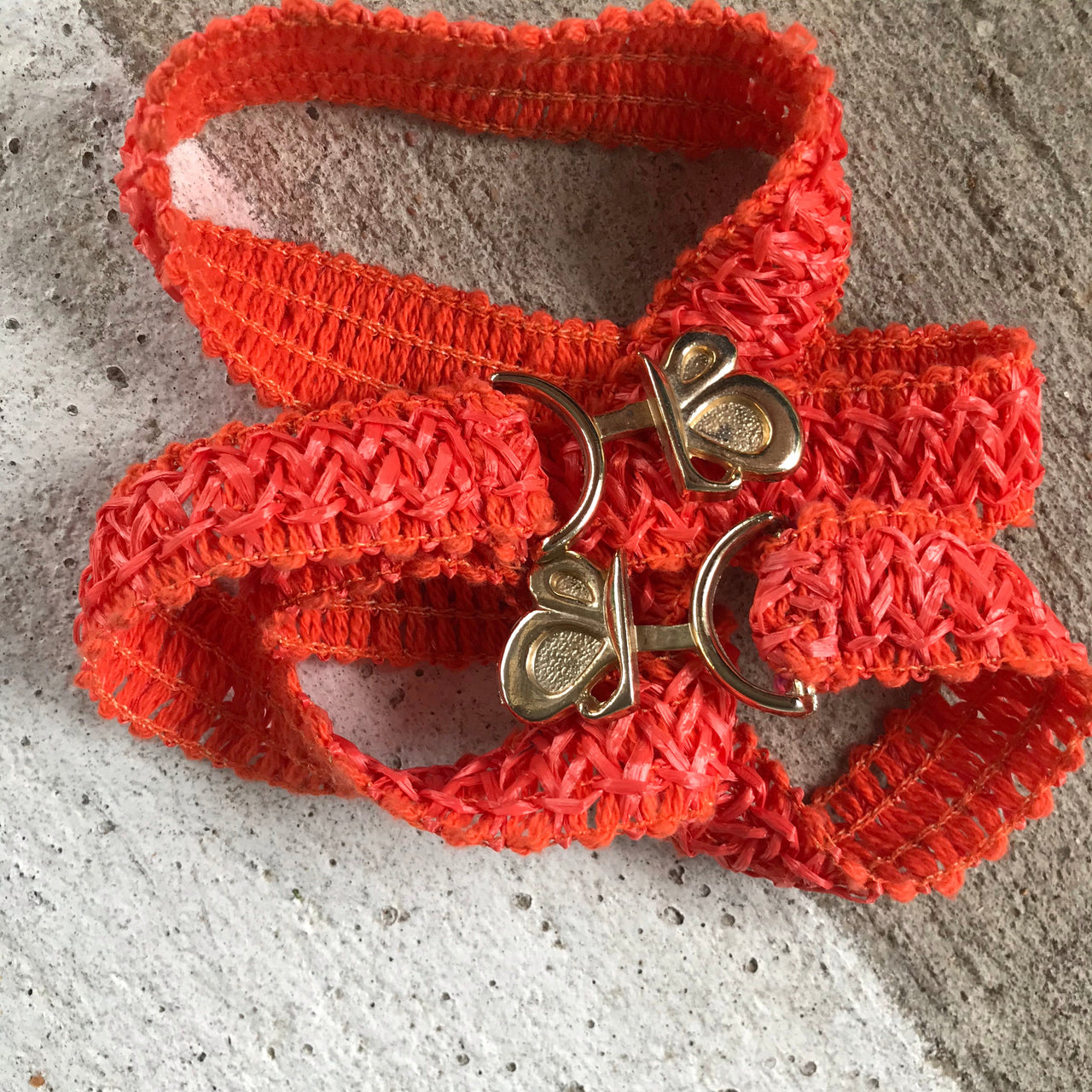 Volup Orange Butterfly Belt Accessory Bloomers and Frocks 