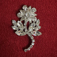 Thumbnail for Weiss Rhinestone Flower Brooch Bloomers and Frocks 