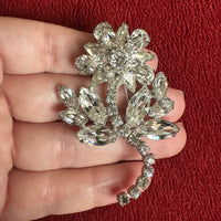 Thumbnail for Weiss Rhinestone Flower Brooch Bloomers and Frocks 
